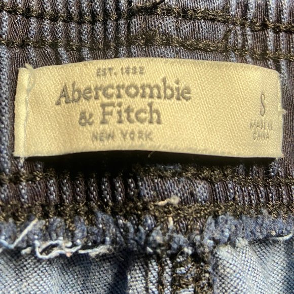 Abercrombie & Fitch cropped jogger jeans midrise sz Small - Picture 8 of 10